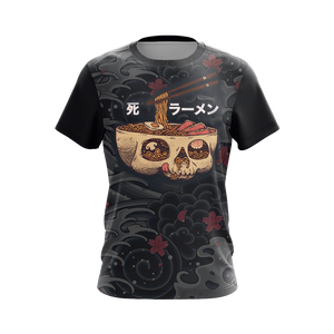 Food Skull Japanese Unisex 3D T-shirt