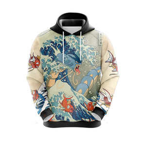 Pokemon - Gyarados Unisex 3D Hoodie