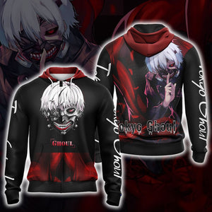 Tokyo Ghoul New Style Unisex Zip Up Hoodie