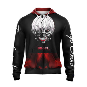 Tokyo Ghoul New Style Unisex Zip Up Hoodie