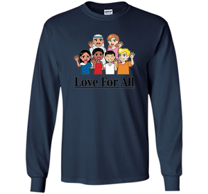 Love For All- Multicultural Race Unity Diversity T-Shirt cool shirt