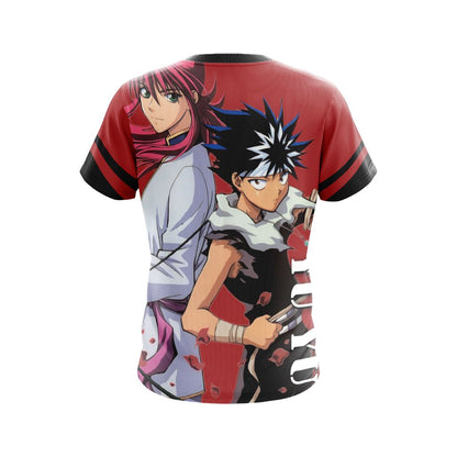 Yu Yu Hakusho - Hiei And Kurama Unisex 3D T-shirt