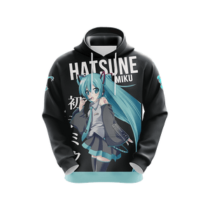 Hatsune Miku Unisex 3D Hoodie