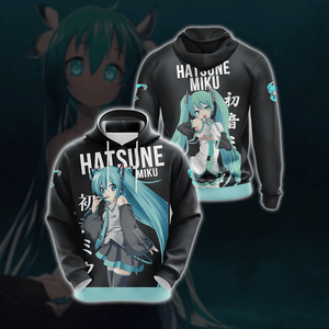 Hatsune Miku Unisex 3D Hoodie