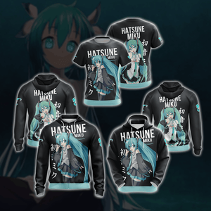 Hatsune Miku Unisex 3D T-shirt