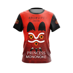 Princess Mononoke New Look Unisex 3D T-shirt