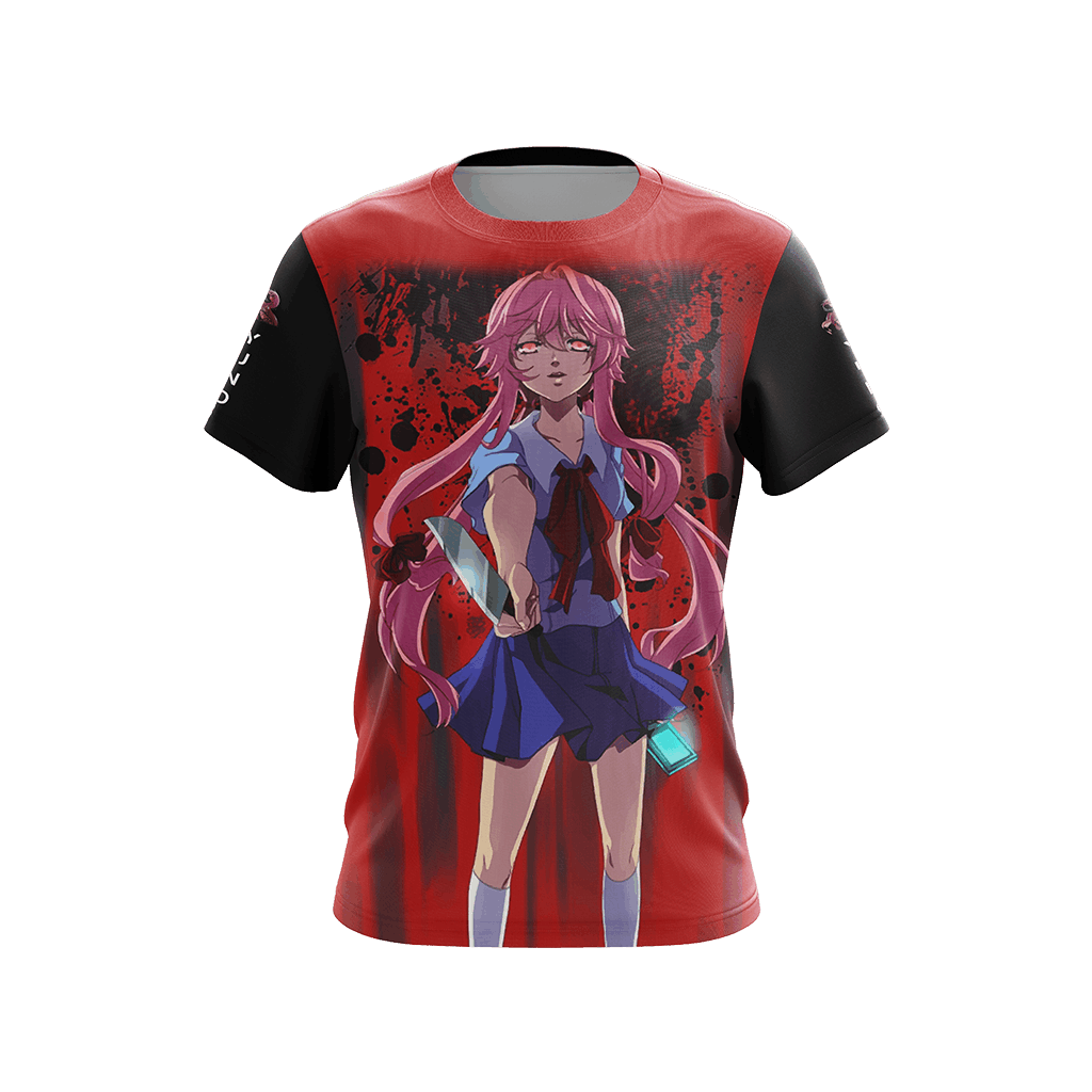 Future Diary Yuno Gasari Unisex 3D T-shirt