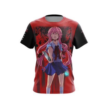 Future Diary Yuno Gasari Unisex 3D T-shirt