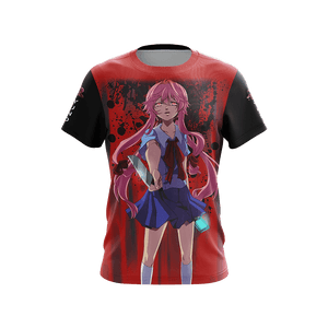 Future Diary Yuno Gasari Unisex 3D T-shirt