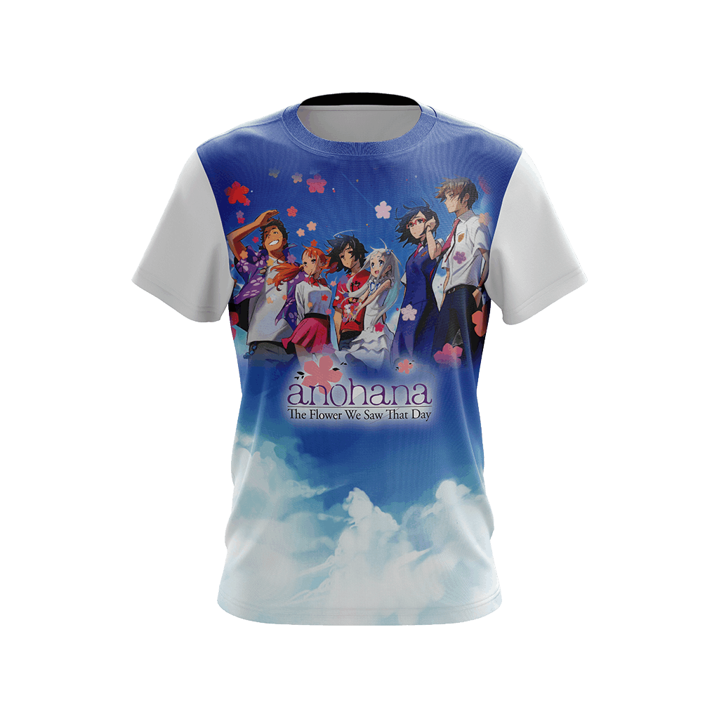 Anohana: The Flower We Saw That Day Unisex 3D T-shirt
