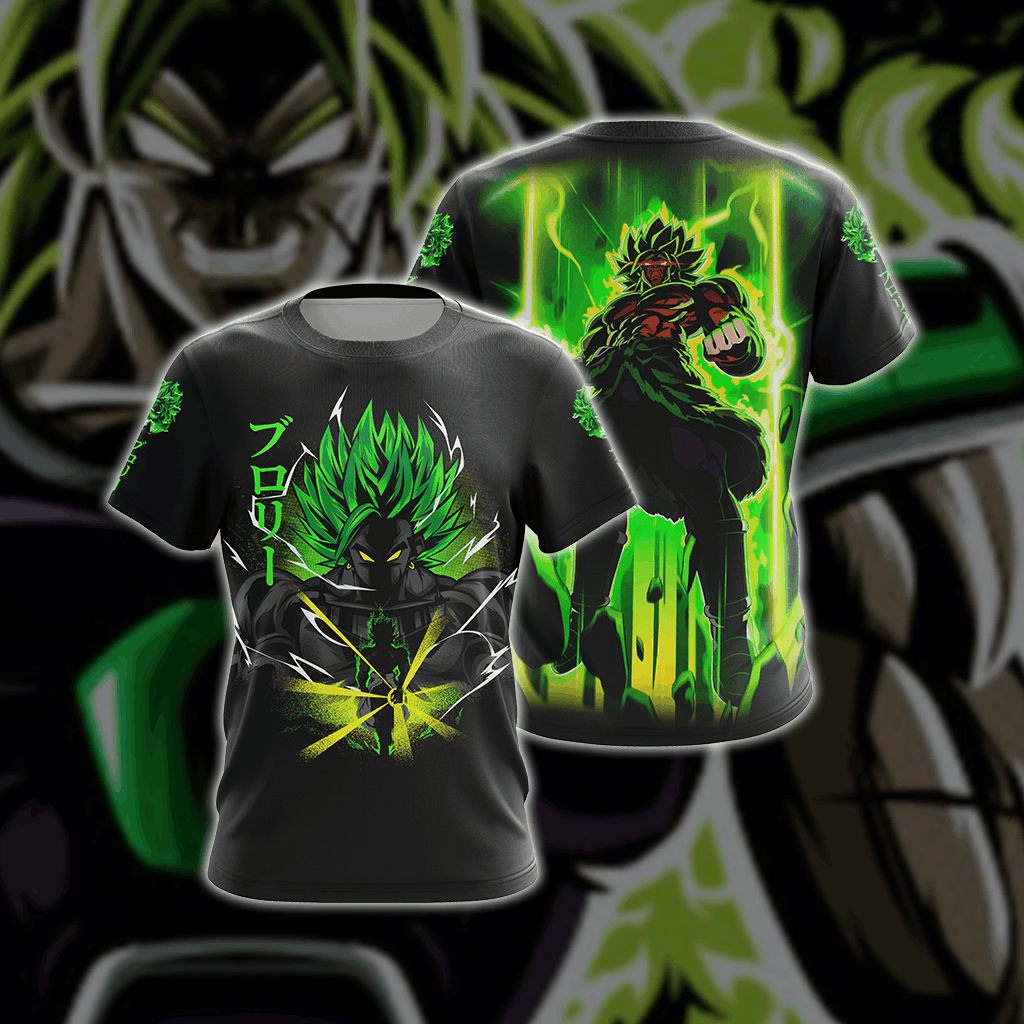 Dragon Ball Z Broly Unisex 3D T-shirt T-shirt