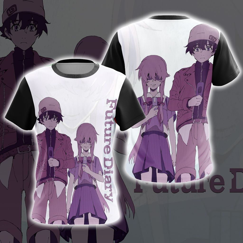 Future Diary New Style Unisex 3D T-shirt T-shirt