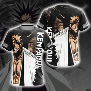 Bleach - Kenpachi New Unisex 3D T-shirt