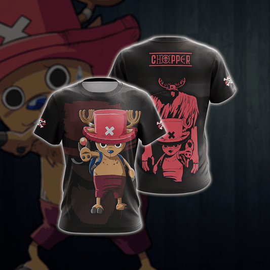 One Piece - The Strawhat's Doctor, Tony Tony Chopper Unisex 3D T-shirt