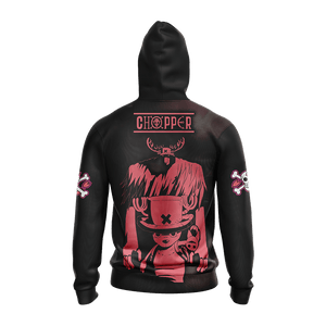 One Piece - The Strawhat's Doctor, Tony Tony Chopper Unisex Zip Up Hoodie