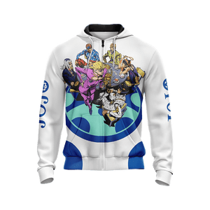 Jojo's Bizarre Adventure New Style Unisex Zip Up Hoodie