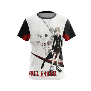 Soul Eater I Will Take Your Soul Unisex 3D T-shirt