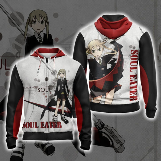 Soul Eater I Will Take Your Soul Unisex Zip Up Hoodie