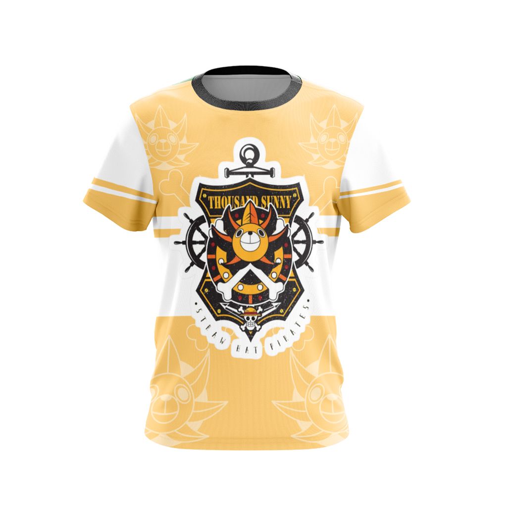 One Piece - Thousand Sunny Unisex 3D T-shirt