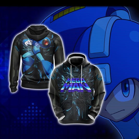 Mega man Legend New Version Unisex 3D Hoodie