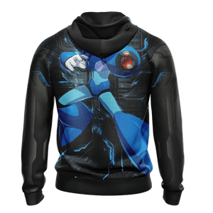 Mega Man Legend New Version Unisex Zip Up Hoodie