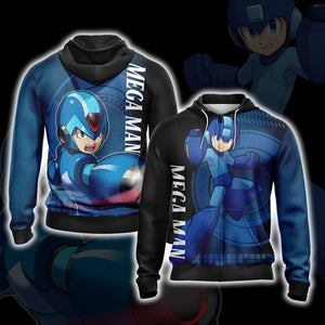 Mega Man Version 2020 Unisex Zip Up Hoodie