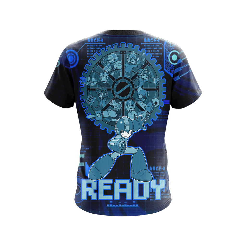 Mega Man - Ready Unisex 3D T-shirt