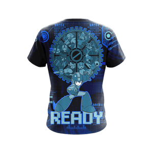 Mega Man - Ready New Version 1 Unisex 3D T-shirt