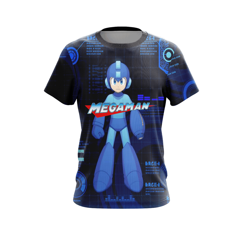 Mega Man - Ready Unisex 3D T-shirt