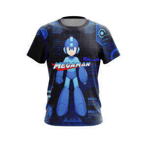 Mega Man - Ready New Version 1 Unisex 3D T-shirt