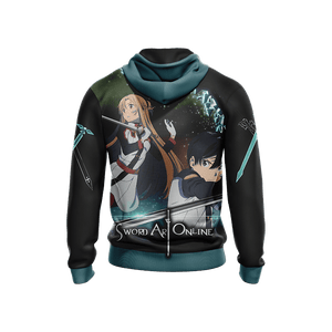 Sword Art Online - Couple Kirito - Asuna Unisex 3D Hoodie