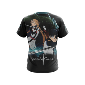 Sword Art Online - Couple Kirito - Asuna Unisex 3D T-shirt