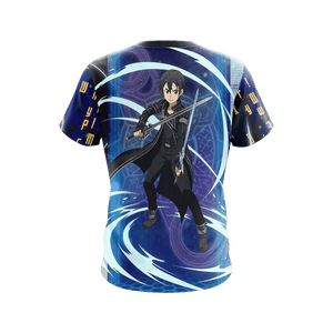 Sword Art Online Kirito Character New Style Unisex 3D T-shirt