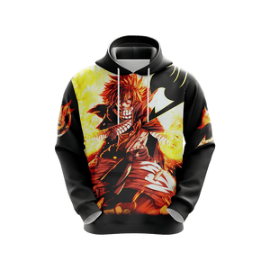 Fairy Tail Natsu Dragneelr New Style Unisex 3D Hoodie