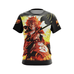 Fairy Tail Natsu Dragneel New Style Unisex 3D T-shirt