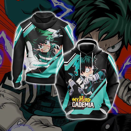 My Hero Academia Izuku Midoriya New Style Unisex 3D Hoodie