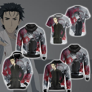 Steins, Gate - Rintarou Okabe Unisex Zip Up Hoodie