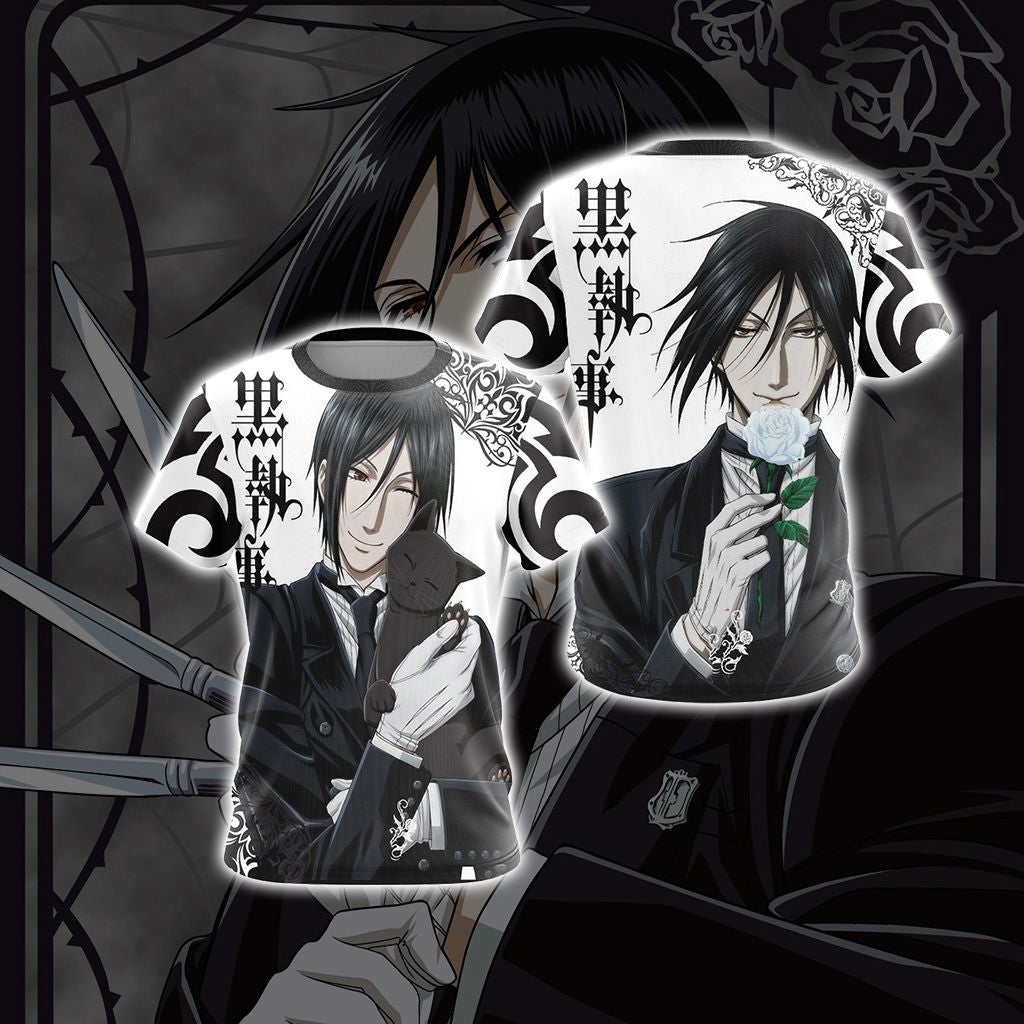 Black Butler - Sebastian Michaelis New Unisex 3D T-shirt T-shirt