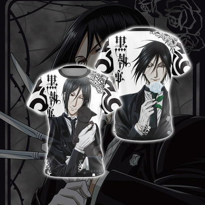 Black Butler - Sebastian Michaelis New Unisex 3D T-shirt T-shirt