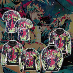 Jojo's Bizarre Adventure New Style Unisex Zip Up Hoodie