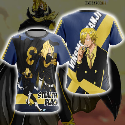 One Piece - Vinsmoke Sanji New Style Unisex 3D T-shirt T-shirt