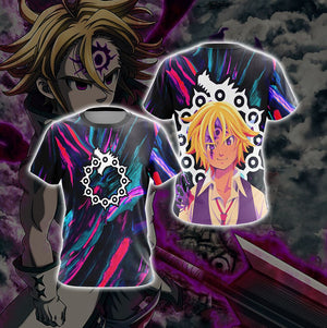 The Seven Deadly Sins Meliodas New Style 3D T-shirt