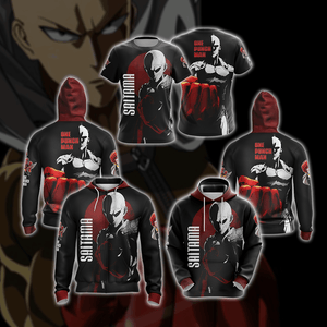 One Punch Man Saitama New Style Zip Up Hoodie Jacket