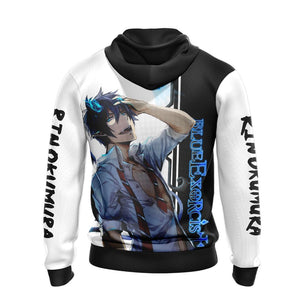 Blue Exorcist Rin Okumura New Version Unisex Zip Up Hoodie