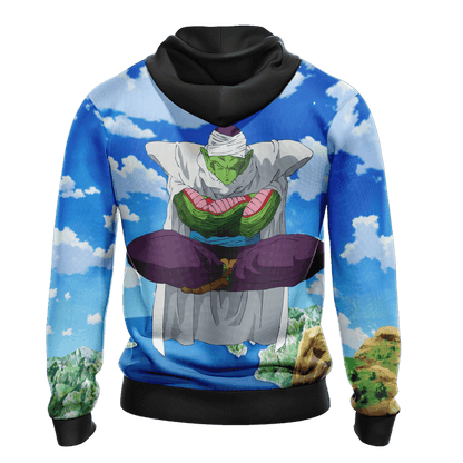 Dragon Ball Piccolo Yoga New Style Unisex Zip Up Hoodie