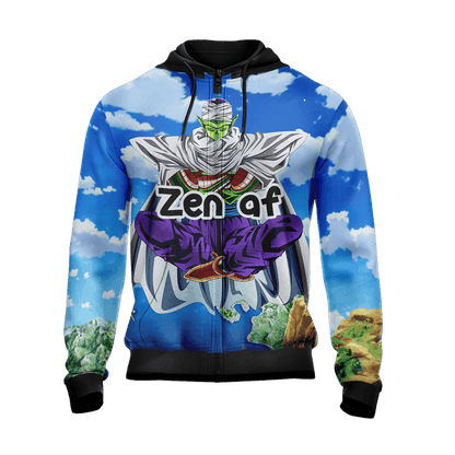Dragon Ball Piccolo Yoga New Style Unisex Zip Up Hoodie