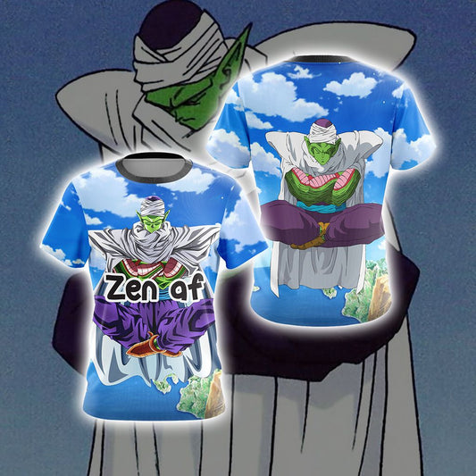 Dragon Ball Piccolo Yoga New Style Unisex 3D T-shirt