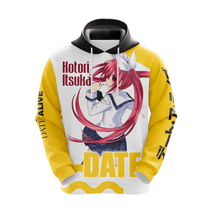 Date A Live - Kotori Itsuka Unisex 3D Hoodie