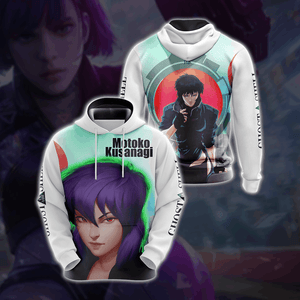 Ghost In The Shell - Motoko Kusanagi New Style Unisex 3D Hoodie