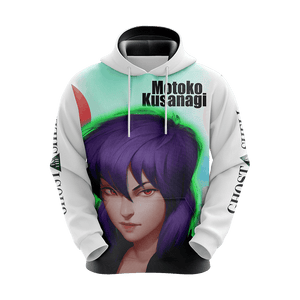 Ghost In The Shell - Motoko Kusanagi New Style Unisex 3D Hoodie